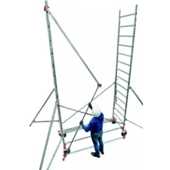 ECHAFAUDAGE ROULANT AL300 Standard- ALTITUDE ALU - LONG. 3M00 - BASE STD - GC LISSES - Duarib LD | 613912