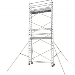 ECHAFAUDAGE ROULANT ALU - ALTITUDE ALU - LONG. 2M55 - BASE STD - GC LISSES - Duarib LD | 613812