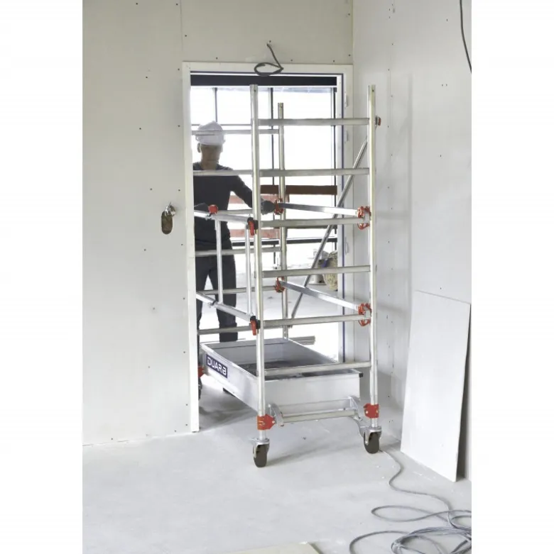 ECHAFAUDAGE ROULANT ALU - ALTITUDE ALU - LONG. 1M35 - BASE STD - GC LISSES - Duarib LD | 613112