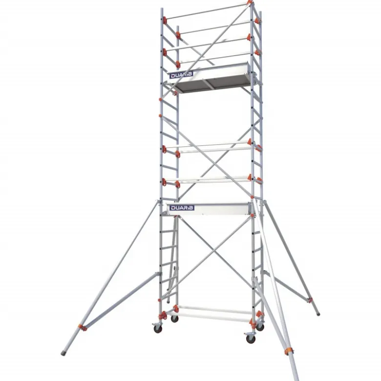 ECHAFAUDAGE ROULANT ALU - ALTITUDE ALU - LONG. 1M35 - BASE STD - GC LISSES - Duarib LD | 613112