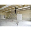 ECHAFAUDAGE ROULANT ALU - ALTITUDE ALU - LONG. 1M65 - BASE PLIAN - GC LISSES - Duarib LD | 613352