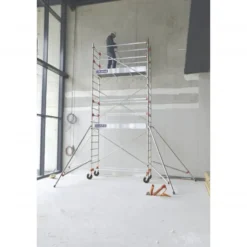 ECHAFAUDAGE ROULANT ALU - ALTITUDE ALU - LONG. 2M05 - BASE STD - GC MONOBLOC - Duarib LD | 613722