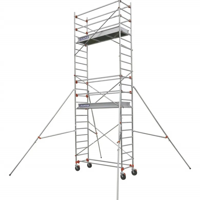 ECHAFAUDAGE ROULANT ALU - ALTITUDE ALU - LONG. 2M05 - BASE STD - GC MONOBLOC - Duarib LD | 613722