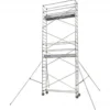 ECHAFAUDAGE ROULANT ALU - ALTITUDE ALU - LONG. 2M55 - BASE STD - GC MONOBLOC - Duarib LD | 613822