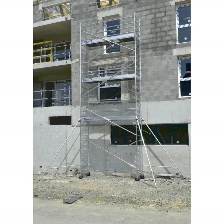 ECHAFAUDAGE ROULANT ALU - DOCKER 85 - LONG. 2M95 - LARG. 0M85 - GC LISSES - Duarib LD | 7130020