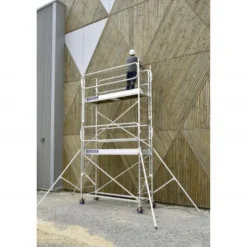 ECHAFAUDAGE ROULANT ALU - DOCKER 85 - LONG. 2M54 - LARG. 0M85 - GC LISSES - Duarib LD | 7125020