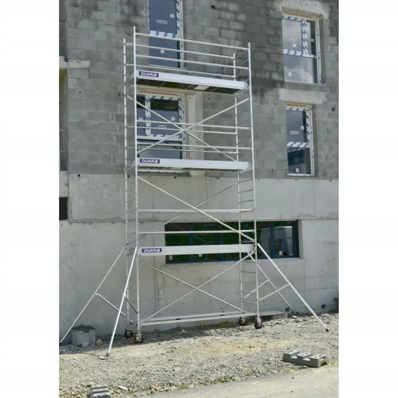 ECHAFAUDAGE ROULANT ALU - DOCKER 85 - LONG. 2M95 - LARG. 0M85 - GC MONOBLOC - Duarib LD | 7130022