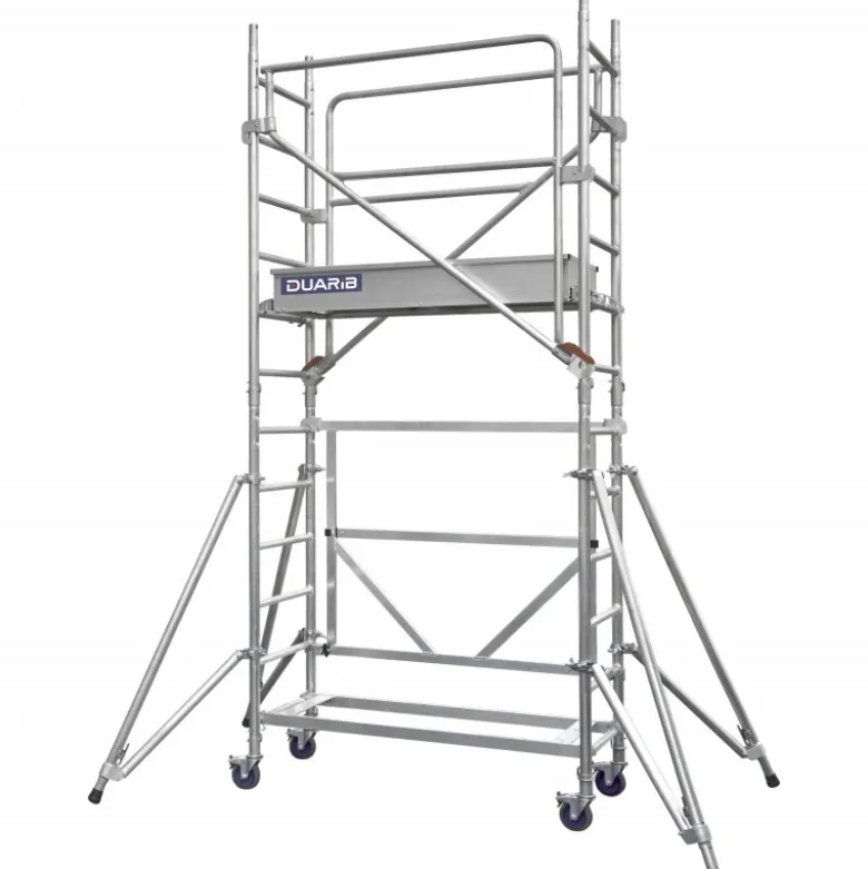 ECHAFAUDAGE ROULANT ALUMINIUM - DOCKER MINI - LONGUEUR 1M44 - GC MONOBLOC - Duarib | 7014001