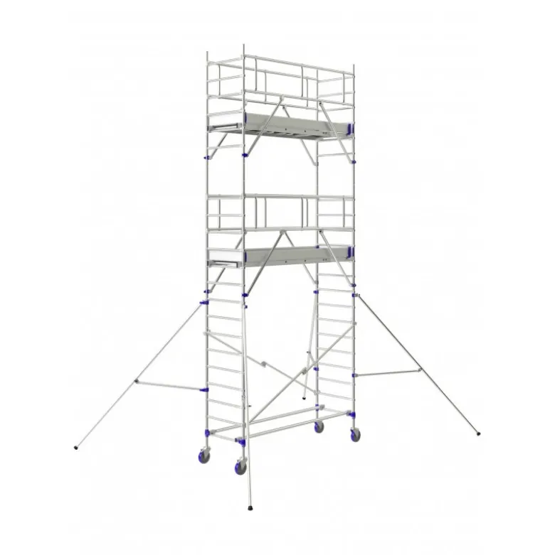 Echafaudages roulants aluminium Totem 2 line 250 plancher 250 plancher 2,90m Tubesca-Comabi | 22403730