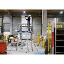 Echafaudages roulants aluminium X-tower plancher plancher 2,80m Tubesca-Comabi | 22405530