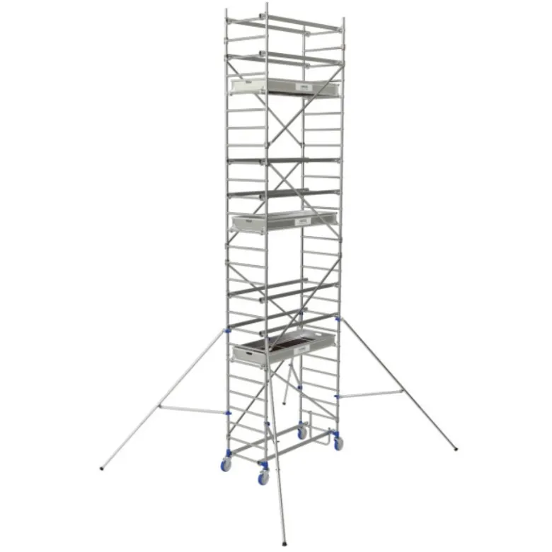 Echafaudages roulants aluminium Echafaudage roulant cross 180 plancher 9.85m Tubesca-Comabi | 26404680