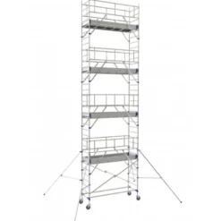 Echafaudages roulants aluminium Totem 2 line 250 plancher 250 plancher 5,90m Tubesca-Comabi | 22403760