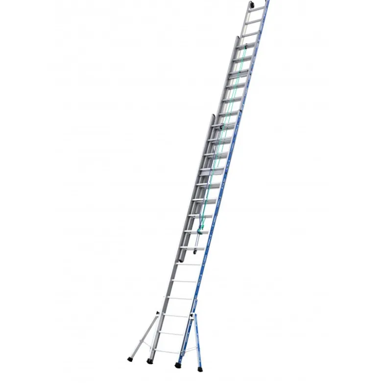 Echelles Platinium 300 coulisse à corde 3 plans 3x16 échelons Tubesca-Comabi | 02433316