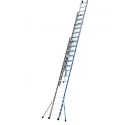 Echelles Platinium 300 coulisse à corde 3 plans 3x18 échelons Tubesca-Comabi | 02433318