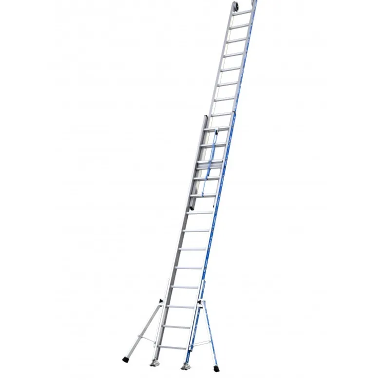 Echelles Platinium 500 coulisse à corde 2 plans 2x18 échelons Tubesca-Comabi | 02532318
