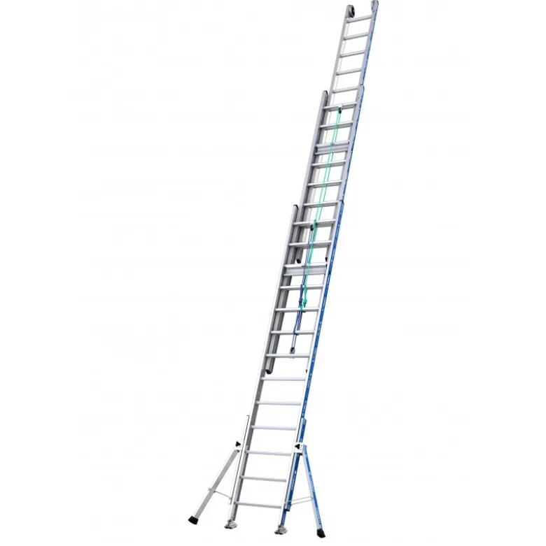 Echelles Platinium 500 coulisse à corde 2 plans 3x18 échelons Tubesca-Comabi | 02533318