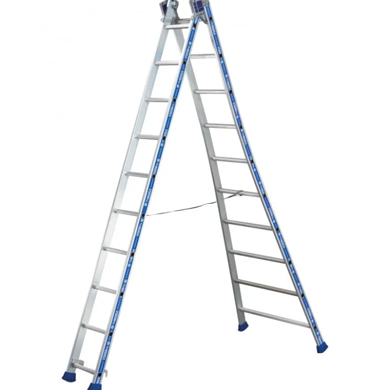 Echelles Platinium transformable 2 plans 2x12 échelons Tubesca-Comabi | 02442612