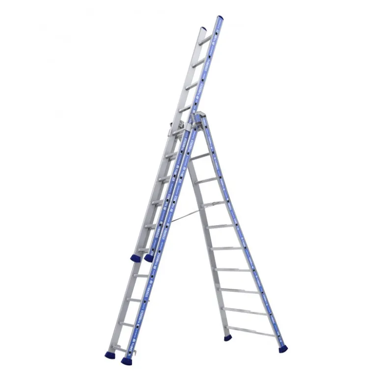 Echelles Platinium transformable 3 plans 3x10 échelons Tubesca-Comabi | 02443610