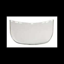 Ecran de protection VISOR - polycarbonate incolore - bord métal - L40 x H20 - EARLINE | 60711