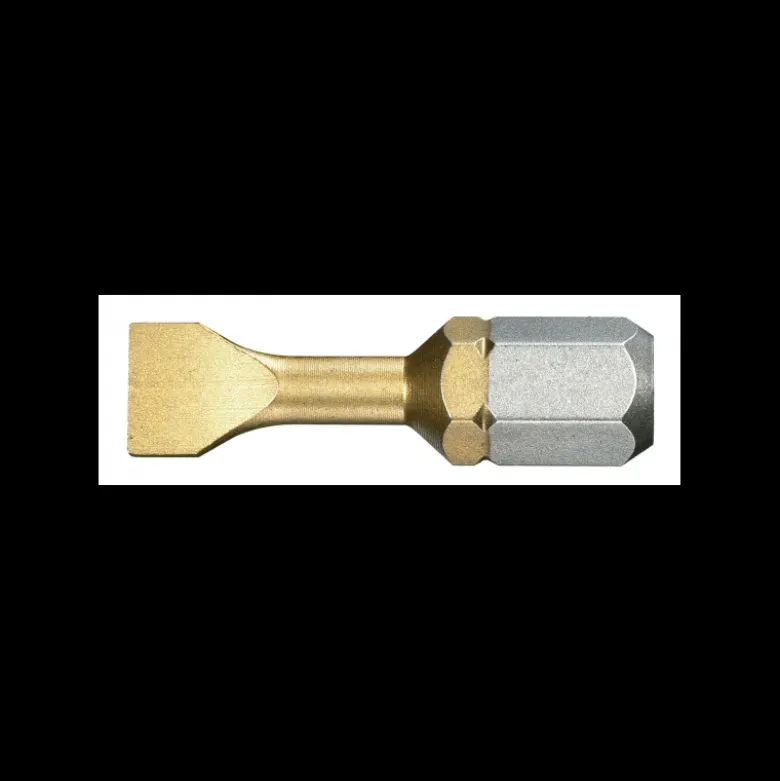 Embout de vissage haute performance Titane (série 1) pour vis à fente 5,5mm Facom | ES.125,5T