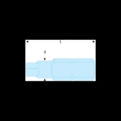 Embout de vissage 2mm standard (série 1) pour vis 6 pans creux Facom | EH.102