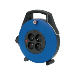 Enrouleur de câble Confort-Line CL-X noir/bleu 10m H05VV-F 3G1,0 - Brennenstuhl | 1102731