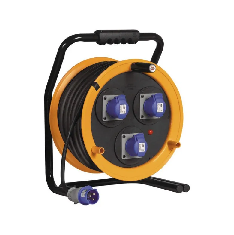 Enrouleur de câble Maxi Garant P17/16A/230V, 50m H07RN-F 3G2,5, IP44 - Brennenstuhl | 1243231