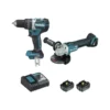 Ensemble de 2 machines (DGA506 + DHP484) Makita | DLX2210TJ1