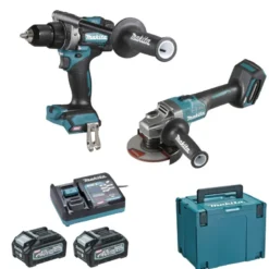 Ensemble de 2 machines 40 V max Li-Ion 4 Ah XGT (DF001G + GA005G) Makita | DK0124G201