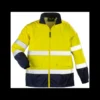 Ensemble de pluie HI WAY Breathane Hi-Viz - jaune / marine - Coverguard | 7HWRY