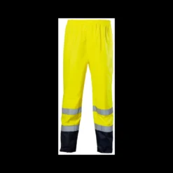 Ensemble de pluie HI WAY Breathane Hi-Viz - jaune / marine - Coverguard | 7HWRY