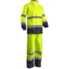 Ensemble de pluie - HI-WAY - 150D Oxford 100% PES enduit PU - Jaune HV/Marine - COVERGUARD | 7HWRY
