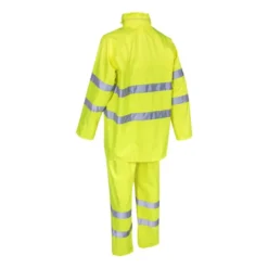 Ensemble de pluie - KAWA - 150D Oxford 100% PES enduit PU 140g/m2 - Jaune HV - COVERGUARD | 5KAW160