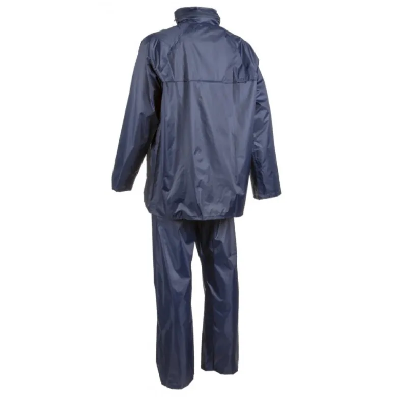 Ensemble de pluie - PLUVIO - 100% Polyester enduit PVC souple 200g/m2 - Marine - COVERGUARD | 5PLS120