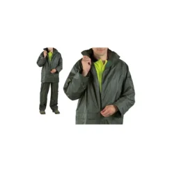 Ensemble de pluie souple - vert - Coverguard | 50502