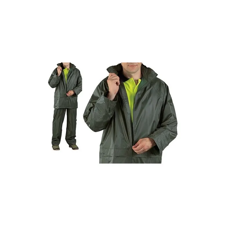 Ensemble de pluie souple - vert - Coverguard | 50502