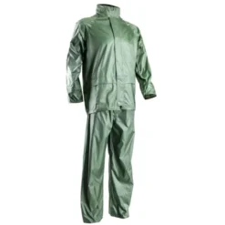 Ensemble de pluie souple verte (sous sachet pression) *CAR* - COVERGUARD | MOP50500