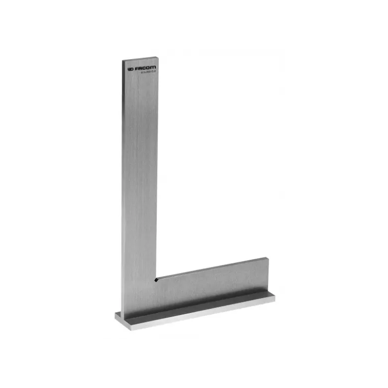 Equerres de précision à chapeau Inox 100 x 70mm classe N° 0 Facom | 819.100CLO