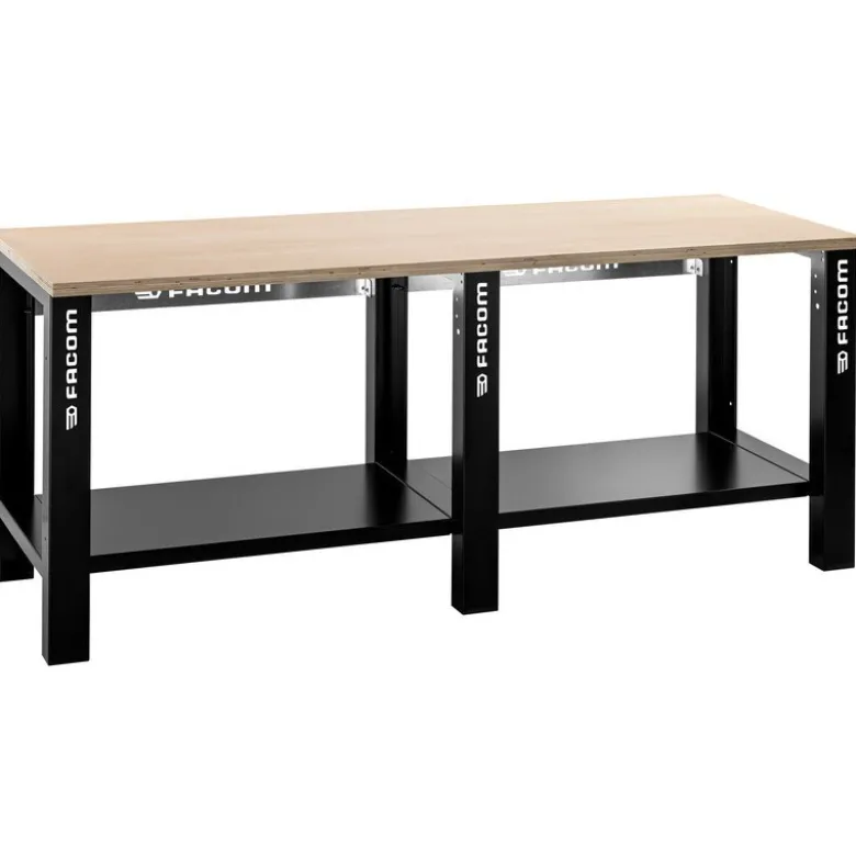 ETABLI D'ATELIER PLATEAU BOIS 2M FACOM | WB2.2000WPF