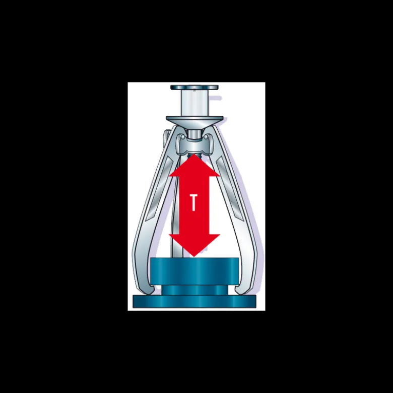 Extracteur hydraulique 20 t pour prise extérieure Facom | U.320H