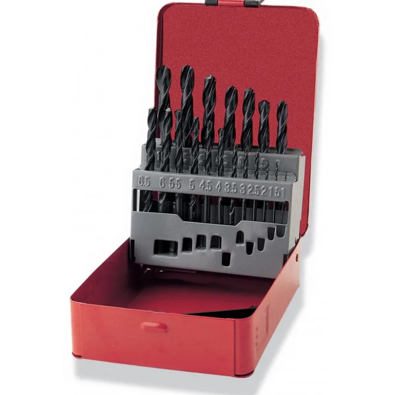 FORET A METAUX HSS 1-10 MM - COFFRET TOLE DE 19 - SAM | F1-C19