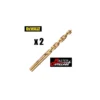 Forets Métal HSS- G (2 pièces) EXTREME Ø4mm - L:75mm DEWALT - DT5042