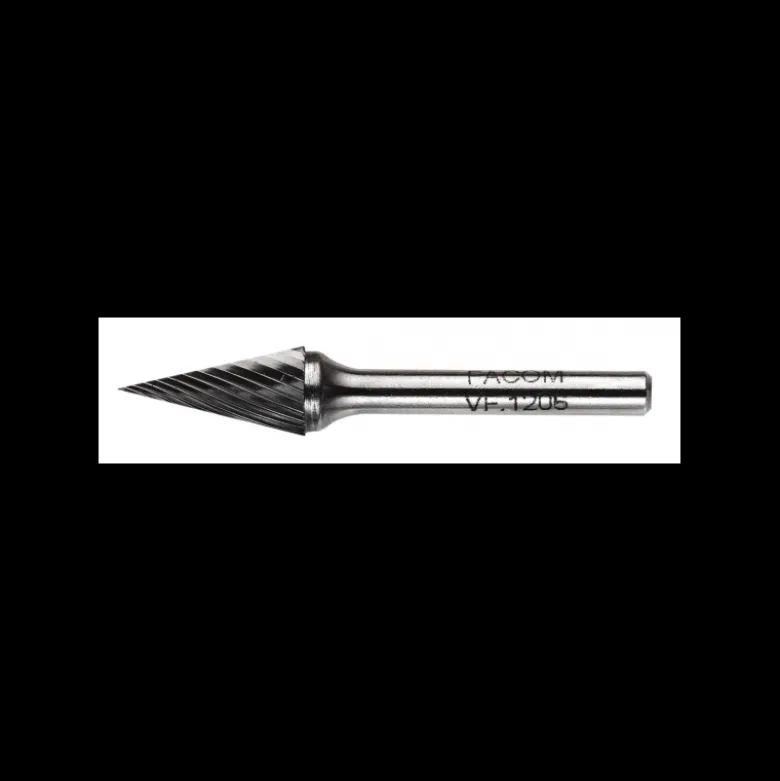 Fraise lime en carbure de tungstène N°4 tige 6mm 20000 tr/min Facom | VFA.1206