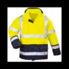 Full AIRPORT Parka Breathane 4 en 1 - jaune / marine - Coverguard | 7AIFY