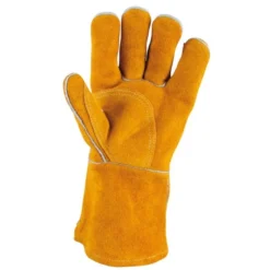 Gants de protection courts en cuir pour soudeur, L KS Tools | 985.7035