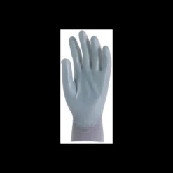 Gants en polyamide gris - paume enduite polyuréthane gris - Eurotechnique | 6130