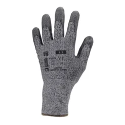 Gants EUROCUT 1CRAG CUT C. HDPA gris J13 paume enduite PU gris - COVERGUARD | 1CRAG