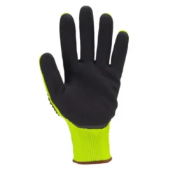 Gants EUROCUT IMPACT 100 jaune CUT C double enduit paume nitrile noir + TPR - COVERGUARD | 1CHIC60