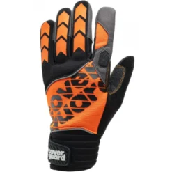 Gants EUROCUT MX100 CUT D, type mécanique, gris et orange - COVERGUARD | 1CHMD00