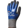 Gants EUROCUT N555 cut D. HPPE J13 double enduit nitrile main + paume sandy - COVERGUARD | 1CRFN